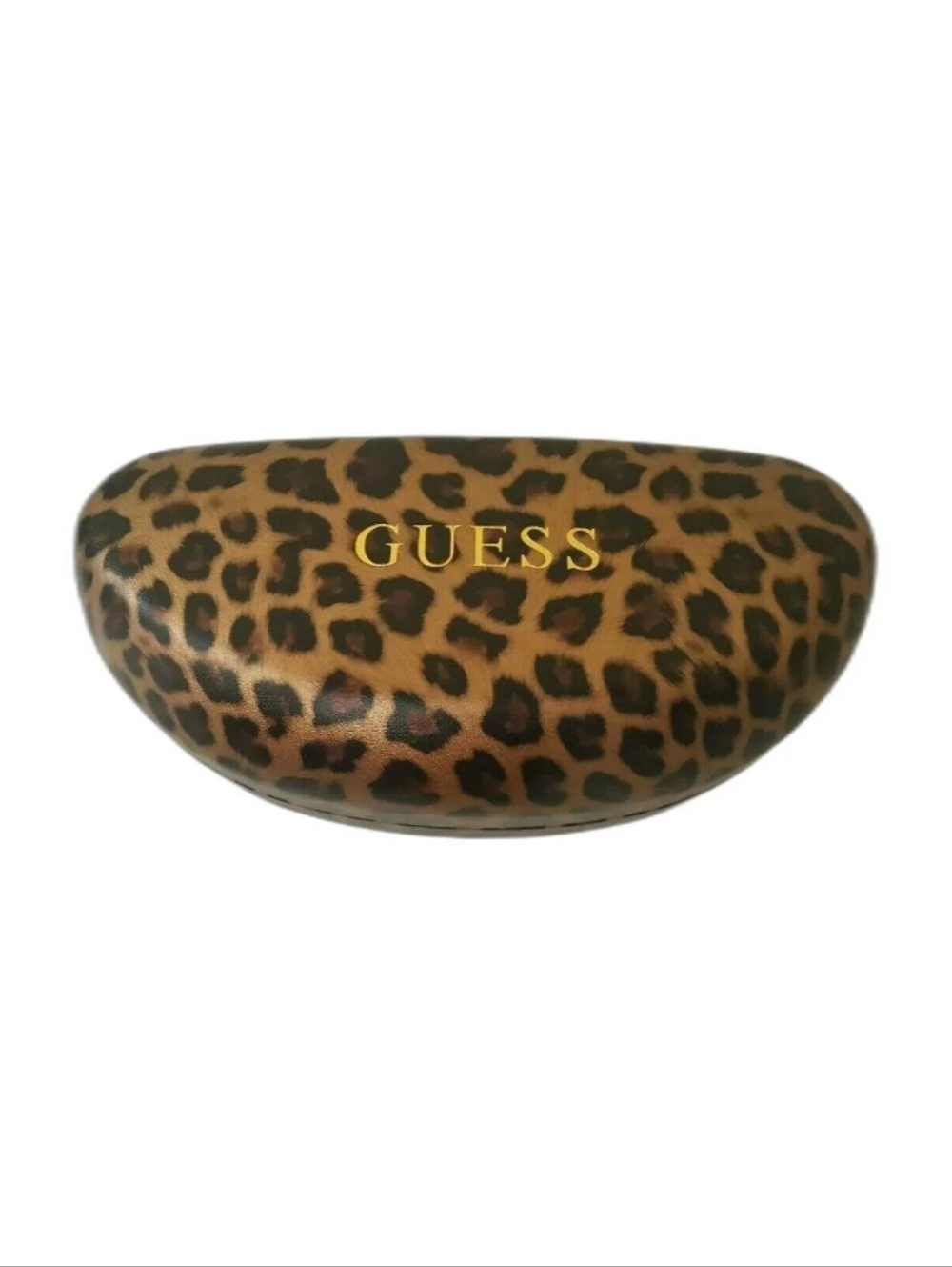 Guess Hard Shell Sunglasses Eyeglasses Case Leopard